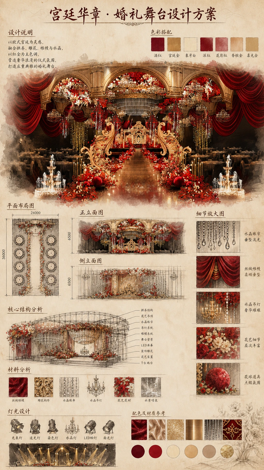手绘方案推演图预览