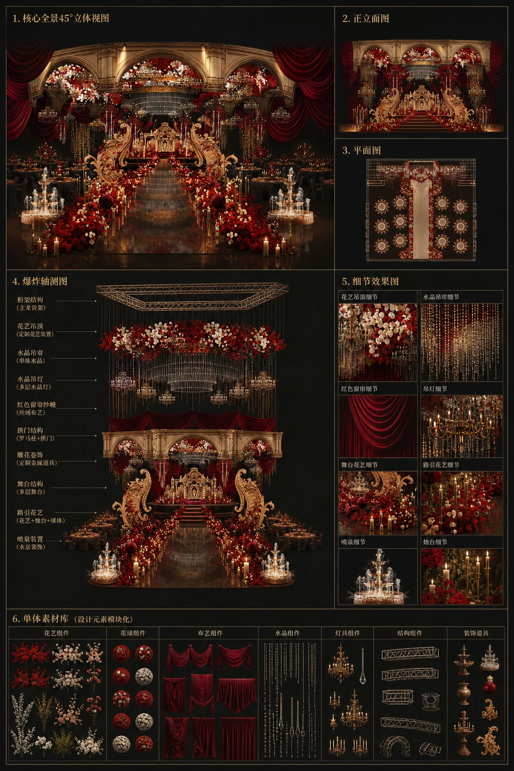 方案施工矩阵图预览